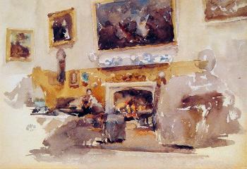 James Abbottb McNeill Whistler : Moreby Hall